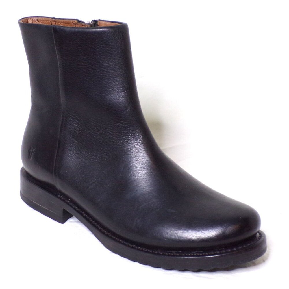 🆕 FRYE Veronica Classic Short Ankle Bootie Boot 6.5 Black - Picture 10 of 12